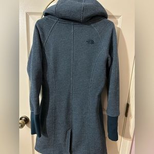 The north face jacket with soft polyester lining